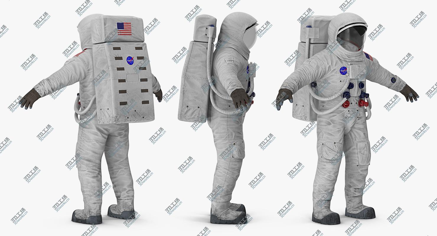 images/goods_img/20210113/A7L Spacesuit Rigged for Cinema 4D 3D model/5.jpg